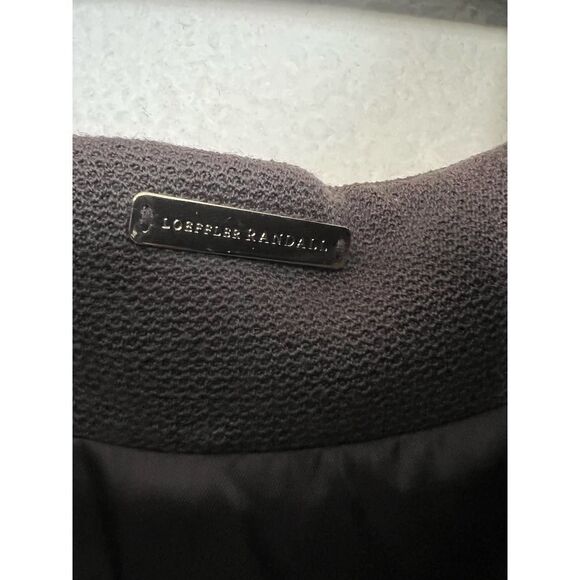 Loeffler Randall Button up wool trench coat US4 - Picture 8 of 16